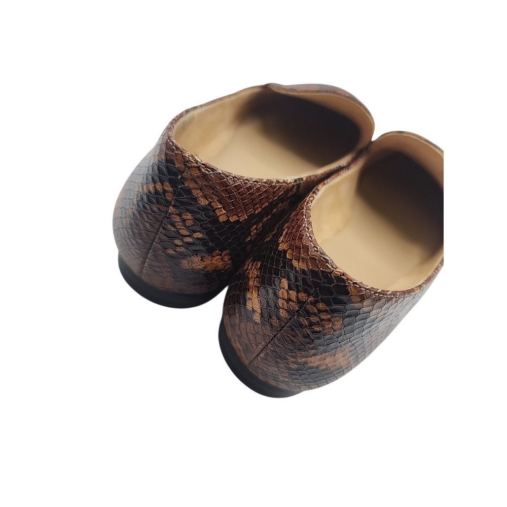 Naturalizer Python Snakeskin Print Flats, Leather uppers, Flats Slip-on, 10 - Picture 5 of 8